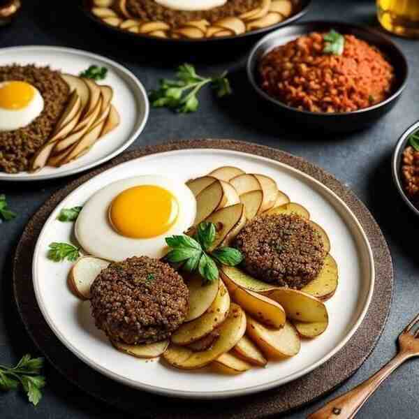 Колдуны из картофеля и мясного фарша